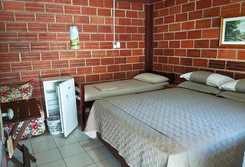 اتاق استاندارد سه نفره, A Ilha Verde Hotel Pousada Na Praia