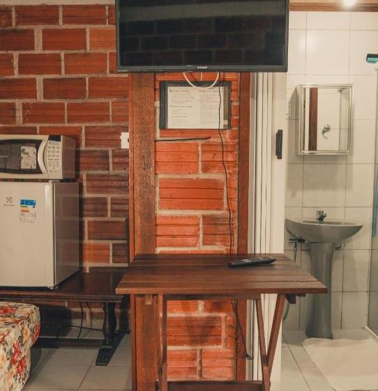 اتاق استاندارد سه تخته با چشم‌انداز باغ, A Ilha Verde Hotel Pousada Na Praia