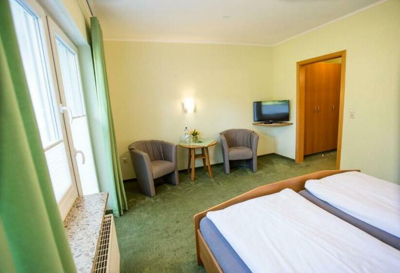 스탠다드 테라스 룸, Pension Haus Am Walde