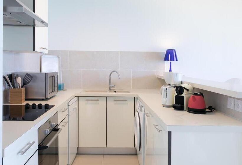 １ベッドルームアパートメント, Bleu Emeraude