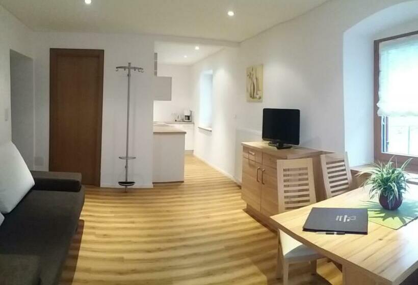 带1个卧室的带阳台的公寓, Gletscherblick