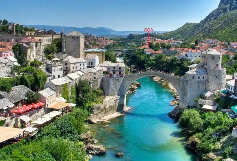 اتاق استاندارد سه تخته با سرویس بهداشتی مشترک, Guest House Goa Mostar