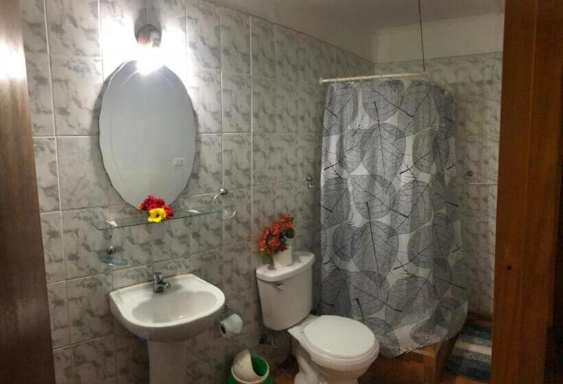 اتاق استاندارد یک تخته با سرویس بهداشتی مشترک, Hostal Vaihere