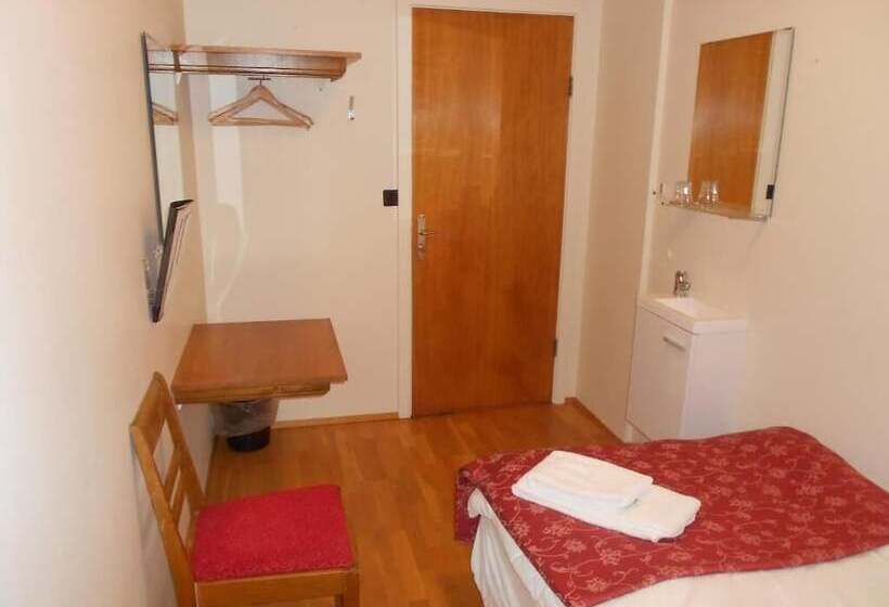 اتاق استاندارد یک تخته با سرویس بهداشتی مشترک, Nes Guesthouse