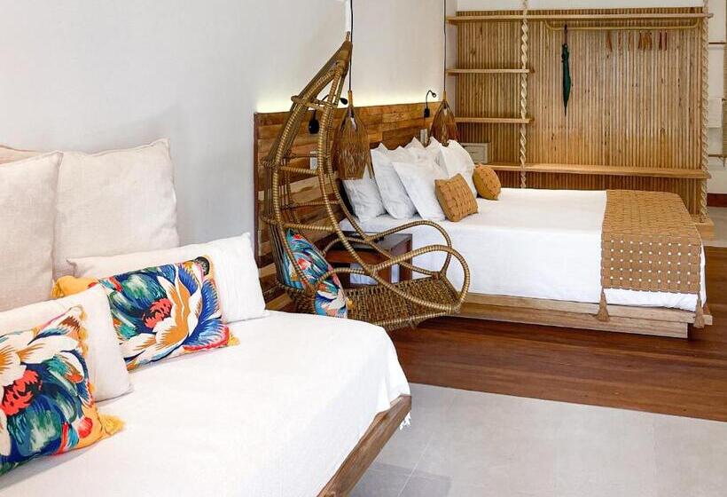 سوییت با چشمانداز باغ, Pousada Encanto Da Lua