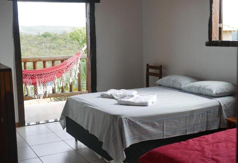 Полулюкс с Балконом, Topo Do Cipó Ecopousada Vegana