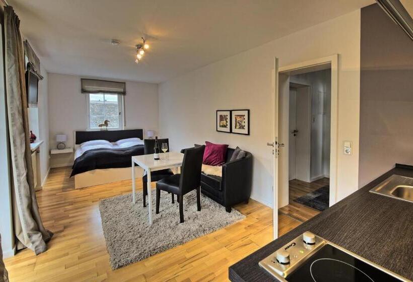 דירה בת חדר שינה 1 עם מרפסת, Weingut & Gästehaus Christoph Clüsserath