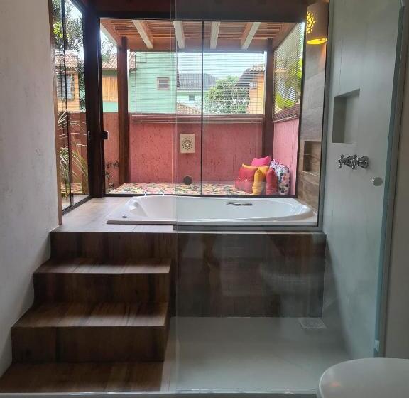 キングサイズベッドのスタンダードルーム, Pousada Vila Rosada