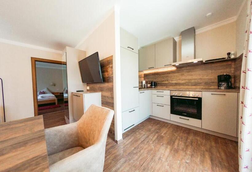 침실 1개 전망 아파트, Pension Gletscherblick