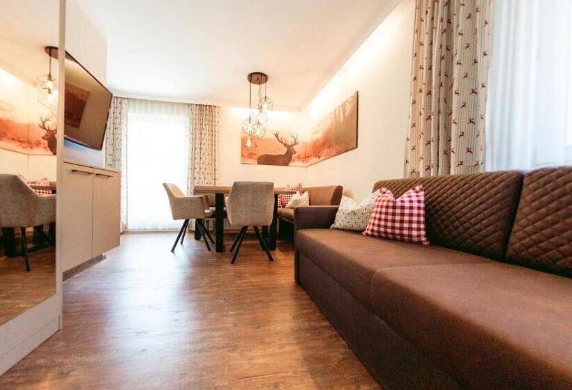 침실 1개 전망 아파트, Pension Gletscherblick