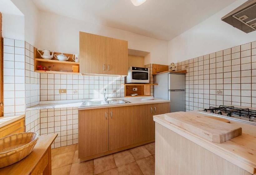 Апартаменты 1 Спальня с Террасой, Locanda Montana