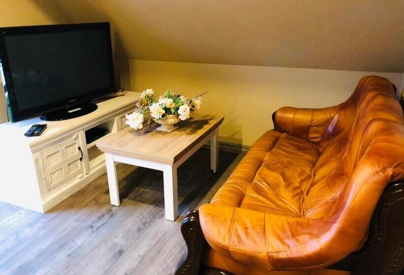 バルコニー付き１ベッドルームアパートメント, Penzion A Reštaurácia Hanišberg