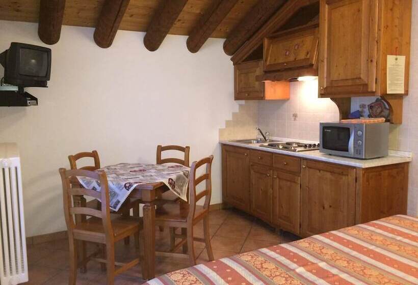 إستوديو قياسى مطلة على الجبل, Residence Oberteil