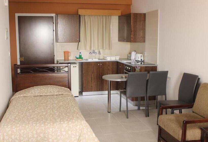 침실 1개 전망 아파트, Petsas Apartments