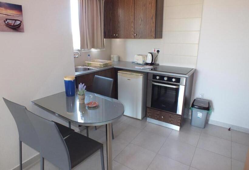 스탠다드 스튜디오 바다 전망, Petsas Apartments