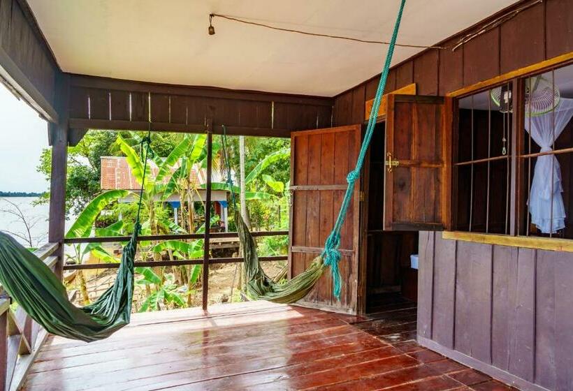 스탠다드 룸 강 전망, Mr Tho S Bungalows