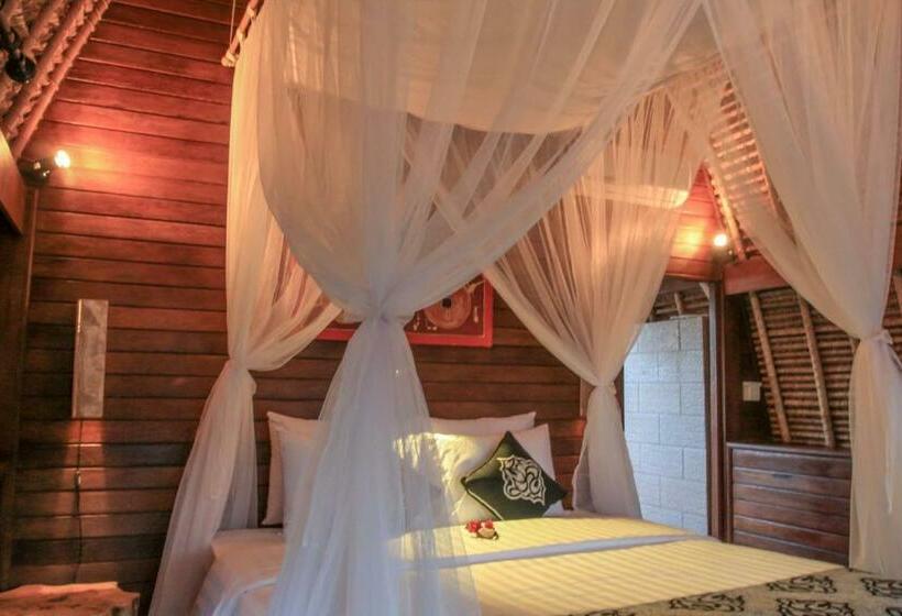 וילה דלוקס חדר שינה 1, Harta Lembongan Villas