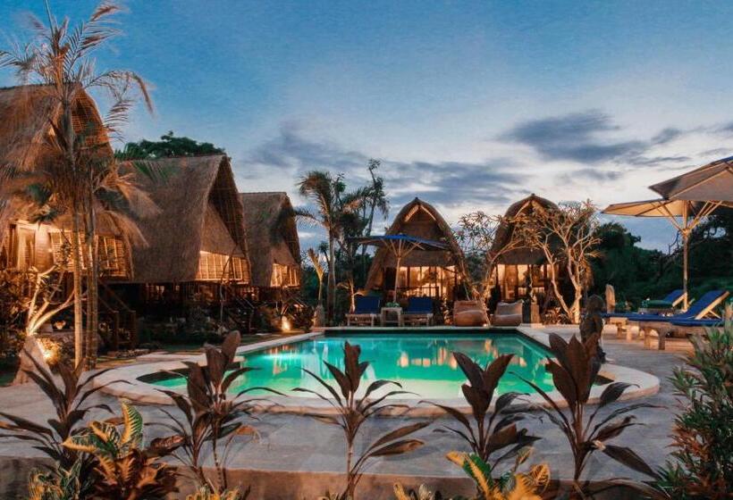 וילה דלוקס חדר שינה 1, Harta Lembongan Villas