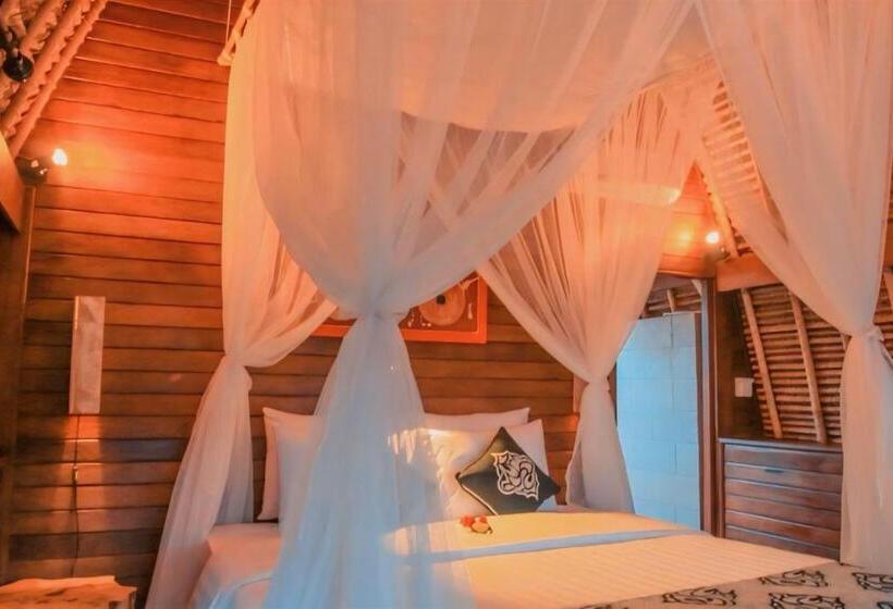 וילה דלוקס חדר שינה 1, Harta Lembongan Villas