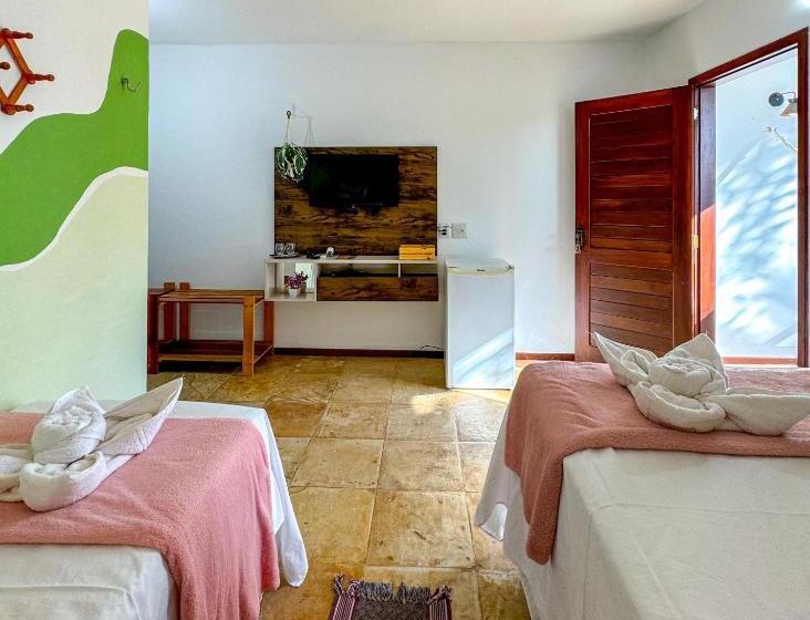 スタンダード4人部屋, Pousada Curva Dos Ventos