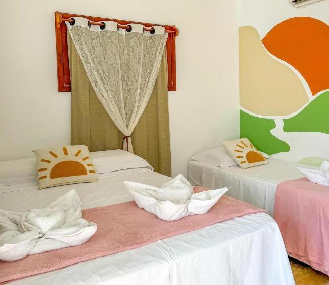 バルコニー付きスタンダードトリプルルーム, Pousada Curva Dos Ventos