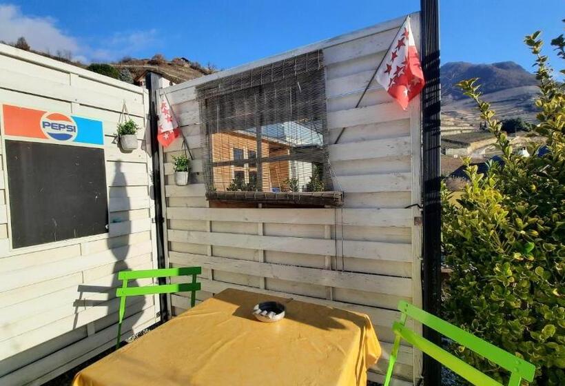 סטודיו עם נוף להרים, Guesthouse Petit Pré