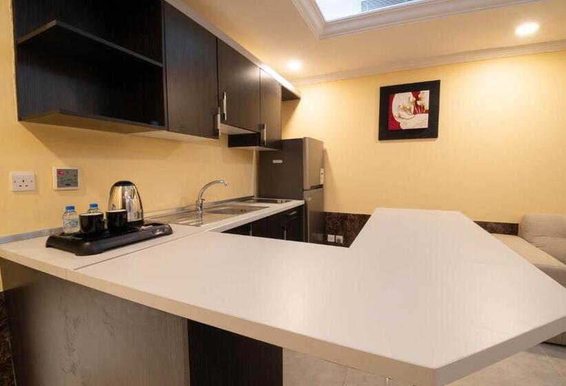 آپارتمان لوکس 1 خوابه, Dar Al Masarat Served Apartments