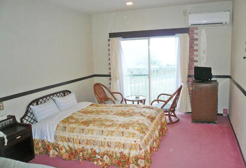 带海景的标准房, ペンション百万本のバラ A Million Roses