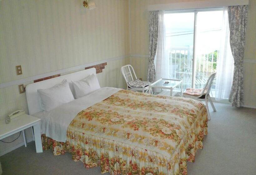 带海景的标准房, ペンション百万本のバラ A Million Roses