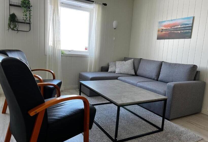 带2个卧室的公寓, Midnattsol Rom Og Hytter