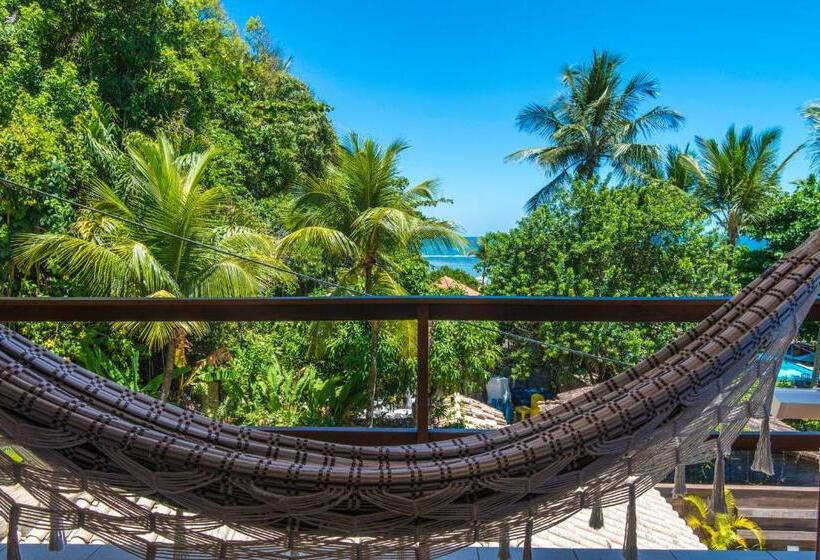 غرفة قياسية إطلالة جانبية علي البحر, Pousada Bahia Bella