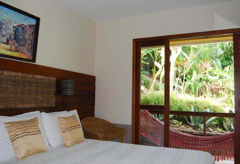 غرفة قياسية ثلاثية مطلة علي الحديقة, Pousada Bahia Bella