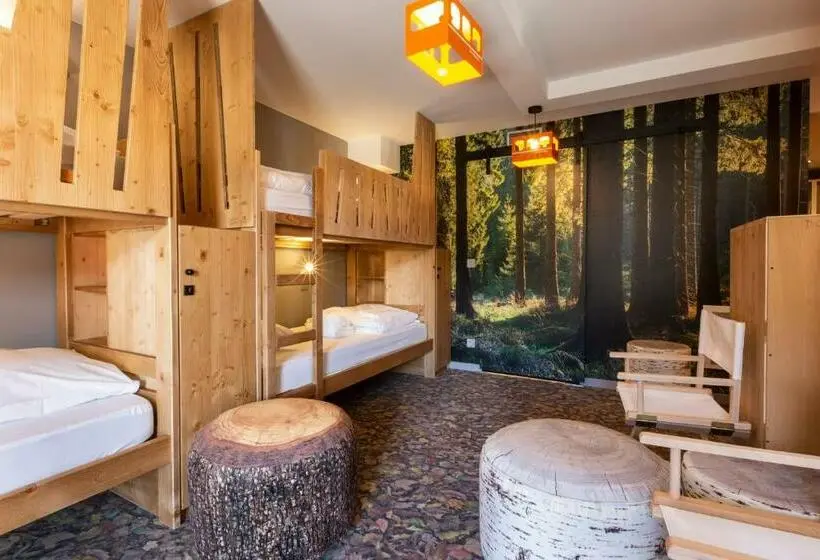 ルームシェアのワンベッド, Base Camp Lodge   Bourg Saint Maurice