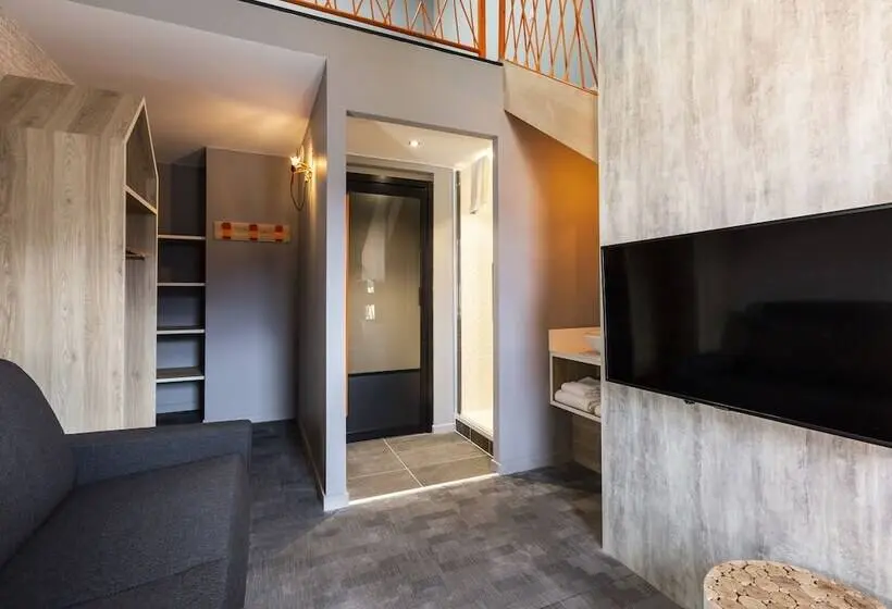 ドゥプレックスルーム, Base Camp Lodge   Bourg Saint Maurice
