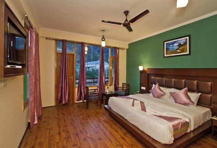 デラックスルーム, Goroomgo Tribhuwan Ranikhet