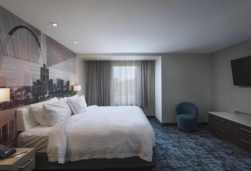 Люкс Кровать Кинг, Courtyard St. Louis Brentwood