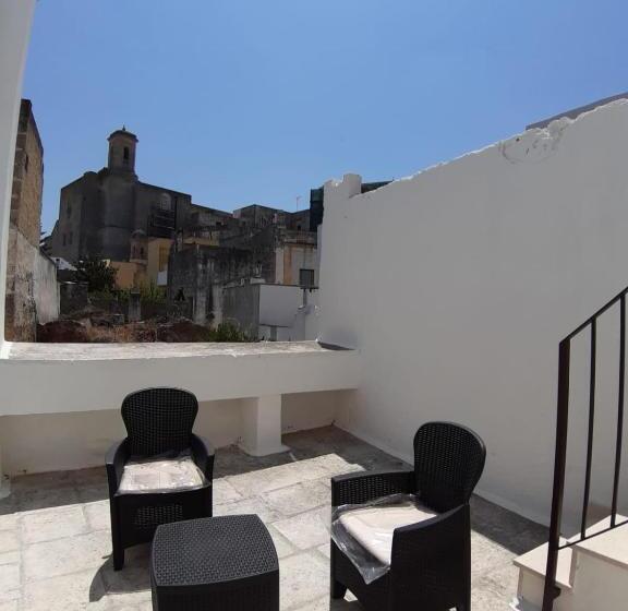 标准间带露台, Torre Sul Mare Affittacamere Ugento