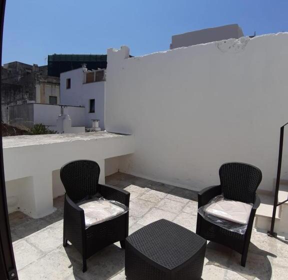标准间带露台, Torre Sul Mare Affittacamere Ugento