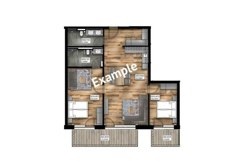 דירת חדר סופריור, Bergresort Zugspitze Ehrwald By Alps Resorts