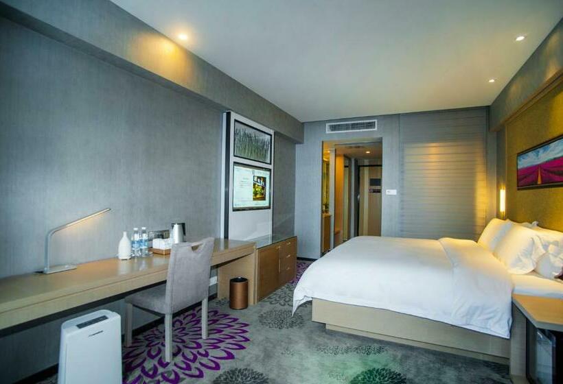 디럭스 룸, Lavande  Pixian Shudu Wanda Plaza