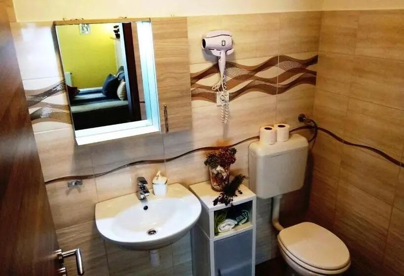 اتاق لوکس با تخت بزرگ, Tulipán Apartmanház