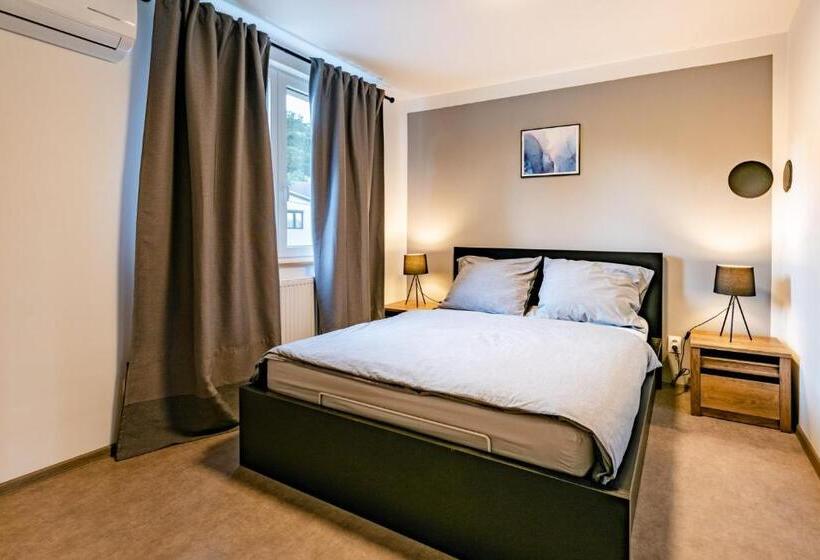 带1个卧室的带阳台的公寓, Bergresort Apartments