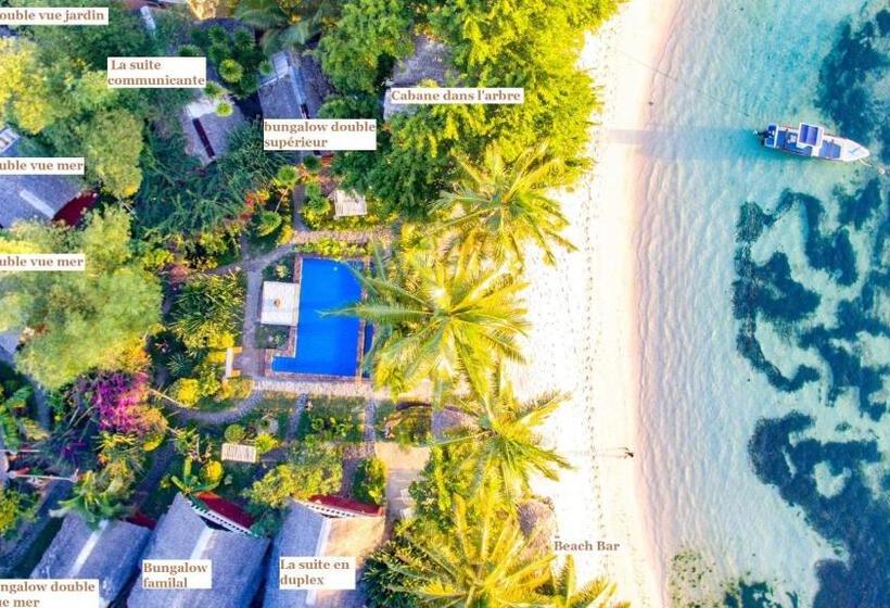 بانگلوی استاندارد با چشمانداز دریا, Ecolodge Le Ravoraha