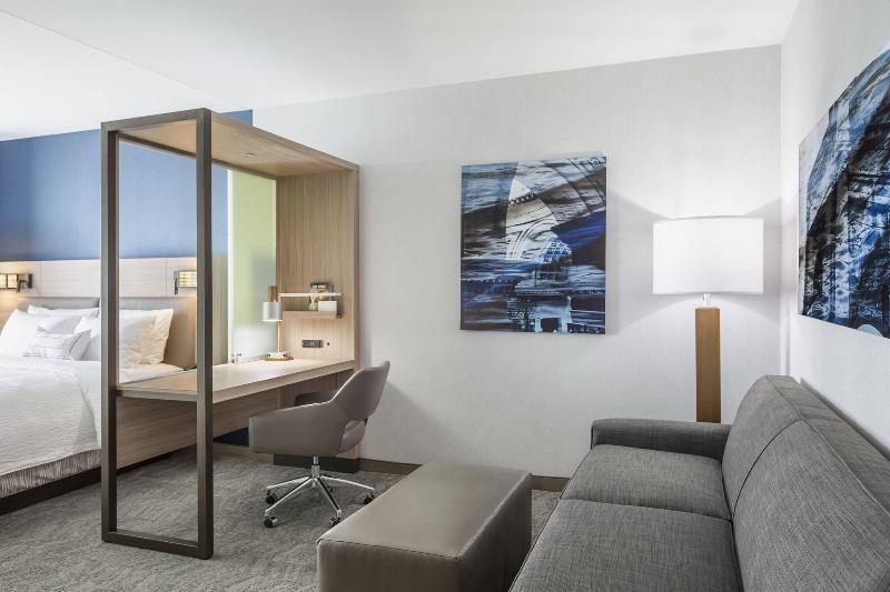 带大床的套房, Springhill Suites Madison