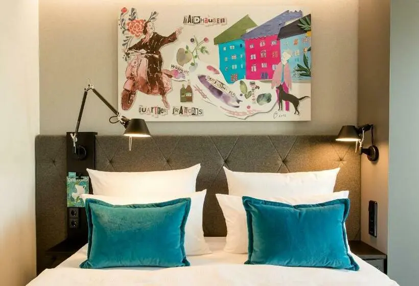 キングサイズベッドのスタンダードルーム, Motel One Munich Haidhausen