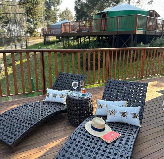 Люкс Вид на Сад, Solar Do Oriente   Yurt Ecovillage