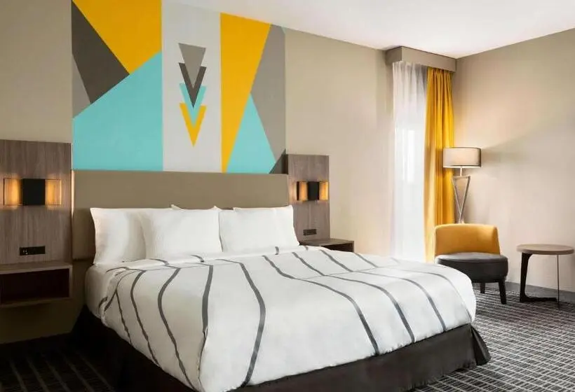 身障者適用キングサイズベッドルーム, La Quinta By Wyndham Richmond Sugarland