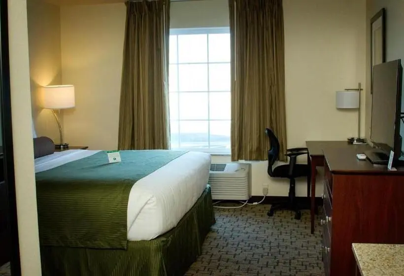 身障者適用キングサイズベッドルーム, Cobblestone Inn & Suites   Soda Springs