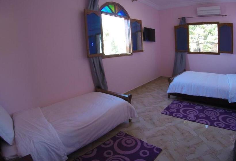 חדר דלוקס לשלושה, Hôtel Ajil Cascades D'ouzoud