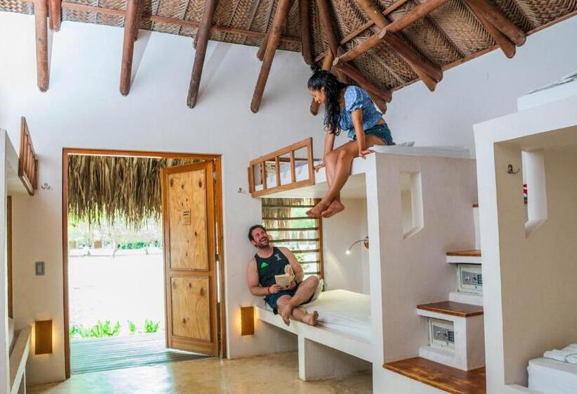 ルームシェアのワンベッド, Viajero Tayrona Hostel & Ecohabs